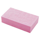 Cartoon Printing Bath Shower Sponge Rub Body Cleaning Bath Scrubber (Pink)