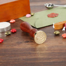 Retro Wooden Handle Sealing Wax Animal Pattern Wax Seal Stamps DIY Craft Gifts