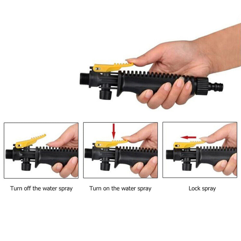 Car High Pressure Water Gun Garden Watering Spray Sprinkler Cleaning (30cm)