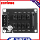 4-Pin or SATA 15-Pin, 8-Way 4-Pin PC Chassis Cooling Fan Splitter-H
