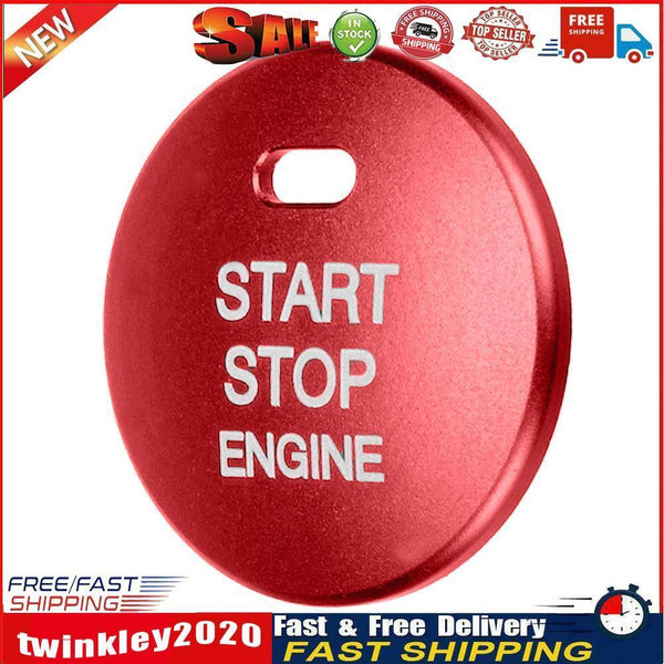 Engine Start Stop Push Button Cover Trim for Mazda 3 Axela CX-3-4-5 (Red) Newly