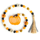 Halloween Wood Bead-Farmhouse Wall Hanging Prayer Beads for Nursery Room Decor