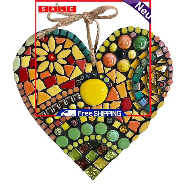 Love Heart Hanging Statue Decoration Indoor & Outdoor Art Crafts Sculpture