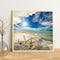 DIY Paint By Number Kit Seaside Beach Scenery No Frame for Home Art Decor