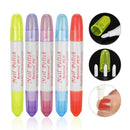 AFFEco 5pcs/set DIY Nail Polish Remover Pen Correction Remover Pen Maniku