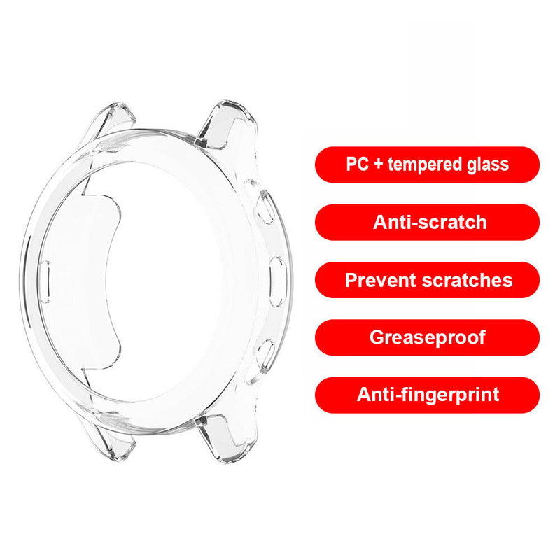 Smart Watch Screen Protector Shell Grease-proof Anti-fingerprints (White) Newly