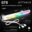 COOLMOON GT8 Horizontal GPU Support 5V ARGB Bracket Video Card Stand GPU Ho