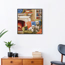 Full Embroidery Printed Warm Home DIY Cross Stitch Kits 14CT Needlework Gift