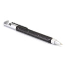 Multi-function Ballpoint Pen Phone Bracket Screwdriver Level Ruler (Black) Newly