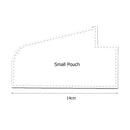 #A Acrylic Sewing Ruler Reusable Bag Pattern Template DIY Sewing Making Tools