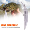 Blank Hard Fishing Lures Crankbait Wobblers Unpainted Fishing Lure Bodies T