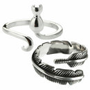 Wear Thimble Yarn Guides Sewing Hook Crochet Loop Knitting Loop Knitted Ring