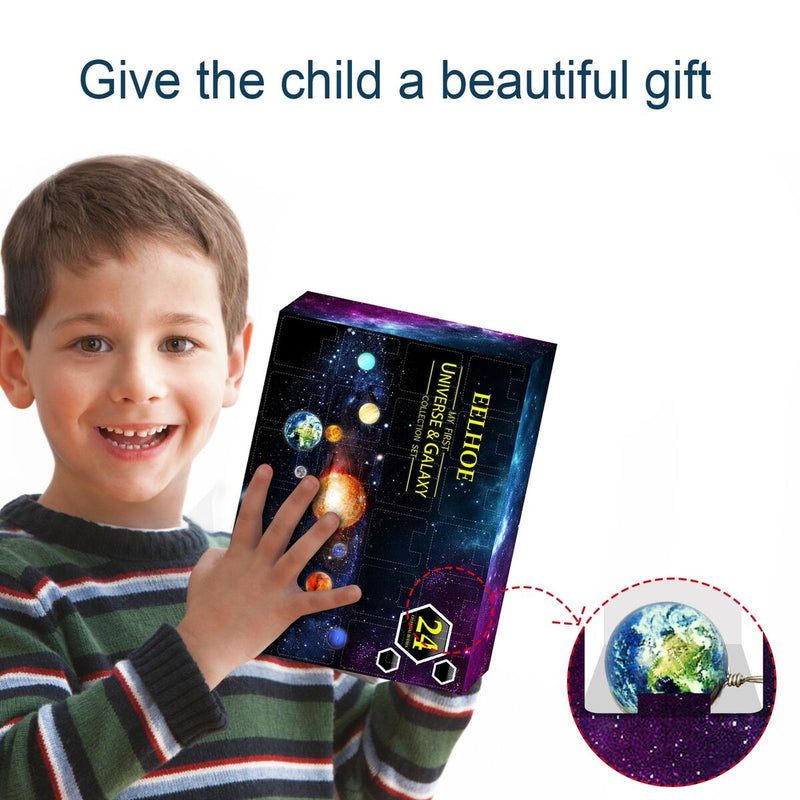 Early Childhood Christmas Gift Box Blind Box Planets Countdown Advent Calendar