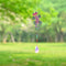 2pcs Crystal Wind Chimes Diamond Hanging Light Catcher Home Decor (ZH008)