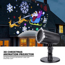 Portable LED Projector Lamps Outdoor Waterproof Lawn Light Xmas Decorative Lamp