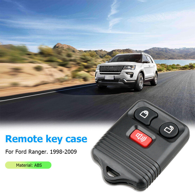 For Ford Ranger Escape F150 F250 F350 3 Buttons Car Key Fob Replacement Case