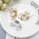 Fashion Bowknot Charm Mouth Shape Jewelry Corsage Brooch Jeans accessories Pin