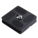 PU40 Quick Release Plate J1 N1 Tripod Ball Head Arca Swiss w/1/4 inch Screw