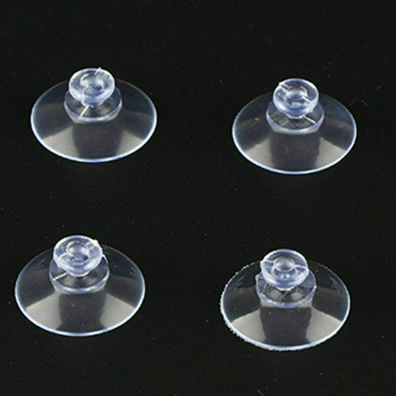 10X 30mm Perforated Suction Cups Cap Suckers Aquarium Hanger Pad Tank T4K6 T9J1