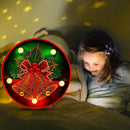 DIY LED Special Shaped Diamond Painting Christmas Bell Cross Stitch Night Lam