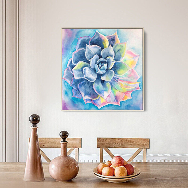 Succulent Plants 5D DIY Diamond Painting Kit Full Round Drill Wall Pictures