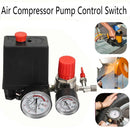 Gauges Fittings Valve Regulator Pressure Switch Air Compressor Control Valve