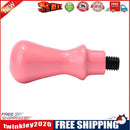 Retro Wax Sealing Stamp Wood Handle Customs Art Stamping Decor (Light Pink)