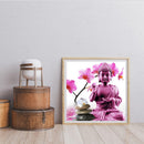 Full Embroidery Stamped Buddha Statue 11CT Eco-Cotton Thread Cross Stitch Kit