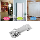 Punch-Free Stainless Steel Drawer Lock Security Thickened Cabinet Door Bolt L