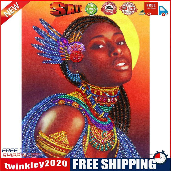 5D DIY Special Shaped Diamond Painting Girl Cross Stitch Mosaic Kits Decor