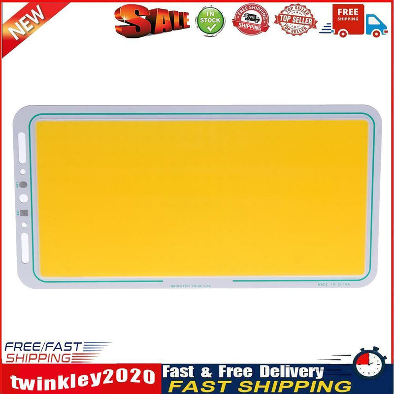 12V 70W 7,000LM LED Panel Strip COB Light Lamp 220X120mm Warm White Newly