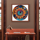 5D DIY Full Round Drill Diamond Painting Circle Abstract for Decor Art Handma