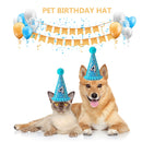 Pet Dog Birthday Hat with Number Cat Headwear Costume Party Decoration Supplies