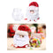 Christmas Party Decor Storage Box Candy Bottle Can Candy Jar(Santa)