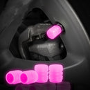Motorcycle Tire Decoration Luminous Valve Cover Tire Cap Valves Stem Caps