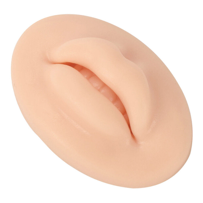 Silicone Mouth Lips Tattoo Practice Skin Learners Permanent Makeup Practice Lips