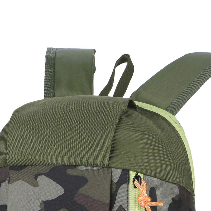 10L Outdoor Backpack Waterproof Bag for Men Women Kids (Green Camouflage) Newly