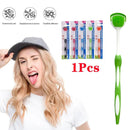 Soft Silicone Tongue Brush Tongue Coating Brush Health Cleaning Brush T1T4