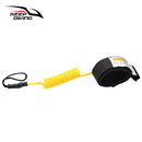 KEEP DIVING Surfing Ankle Leash Stand Up Paddle Surfboard Leg Rope (Yellow)