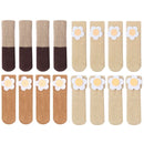 Knitted Chair Socks Furniture Feet Cover Furniture Socks Pads Chair Leg Caps