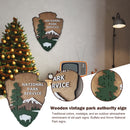 National Park Service Arrowhead Indoor and Outdoor Courtyard Wall Hanging Decor