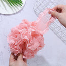 Brush Lace Body Exfoliate Sponge Balls Shower Puff Bath Ball Bathroom Supplies