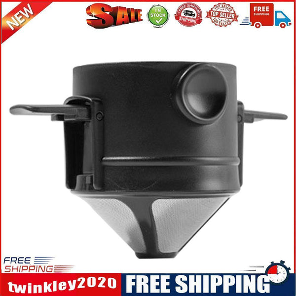 Foldable Coffee Filters Stainless Steel Drip Coffee Funnel Coffee Dripper