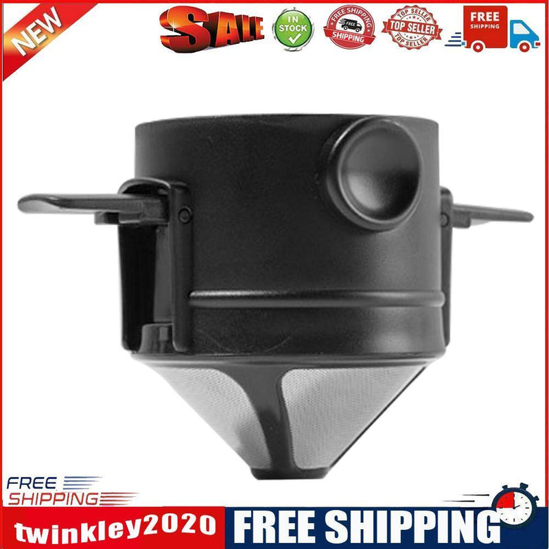 Foldable Coffee Filters Stainless Steel Drip Coffee Funnel Coffee Dripper