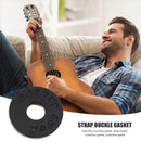 4pcs Rubber Guitar Strap Locks for Acoustic Electric Guitar Bass Accessorie