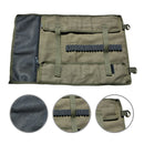 Camping Tools Storage Bag, Nail Hammer Stakes Pegs Organizer (Dark Green L)