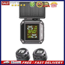 Wireless Motor Tire Pressure Monitoring Solar Waterproof Motorcycle TPMS Ki