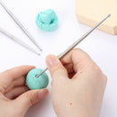 Cloth Line Sculpture Ceramic Carving Needle Clay Rod Double Head  Pottery Tool