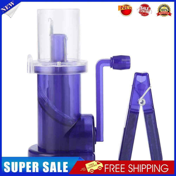 DIY Hand-operated Embellish-Knit Knitting Machine Spool Knitter Weave Tool