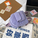 Fashion Women Mini Backpack Corduroy Solid Small Bookbags Retro Travel Rucksacks